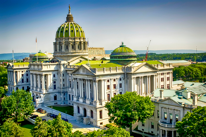 PA State Capitol building
