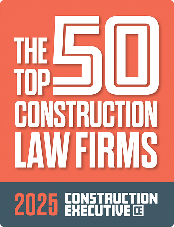 2025 Construction Executive Top 50 Construction Law Firms